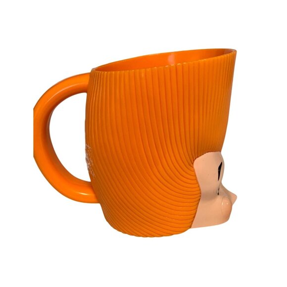 Ringling Bros Barnum Bailey Circus Clown Cup Mug Plastic Bello Nock Orange Hair - Picture 4 of 5